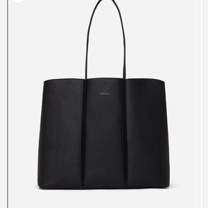 Matt & Nat vegan Black leather tote